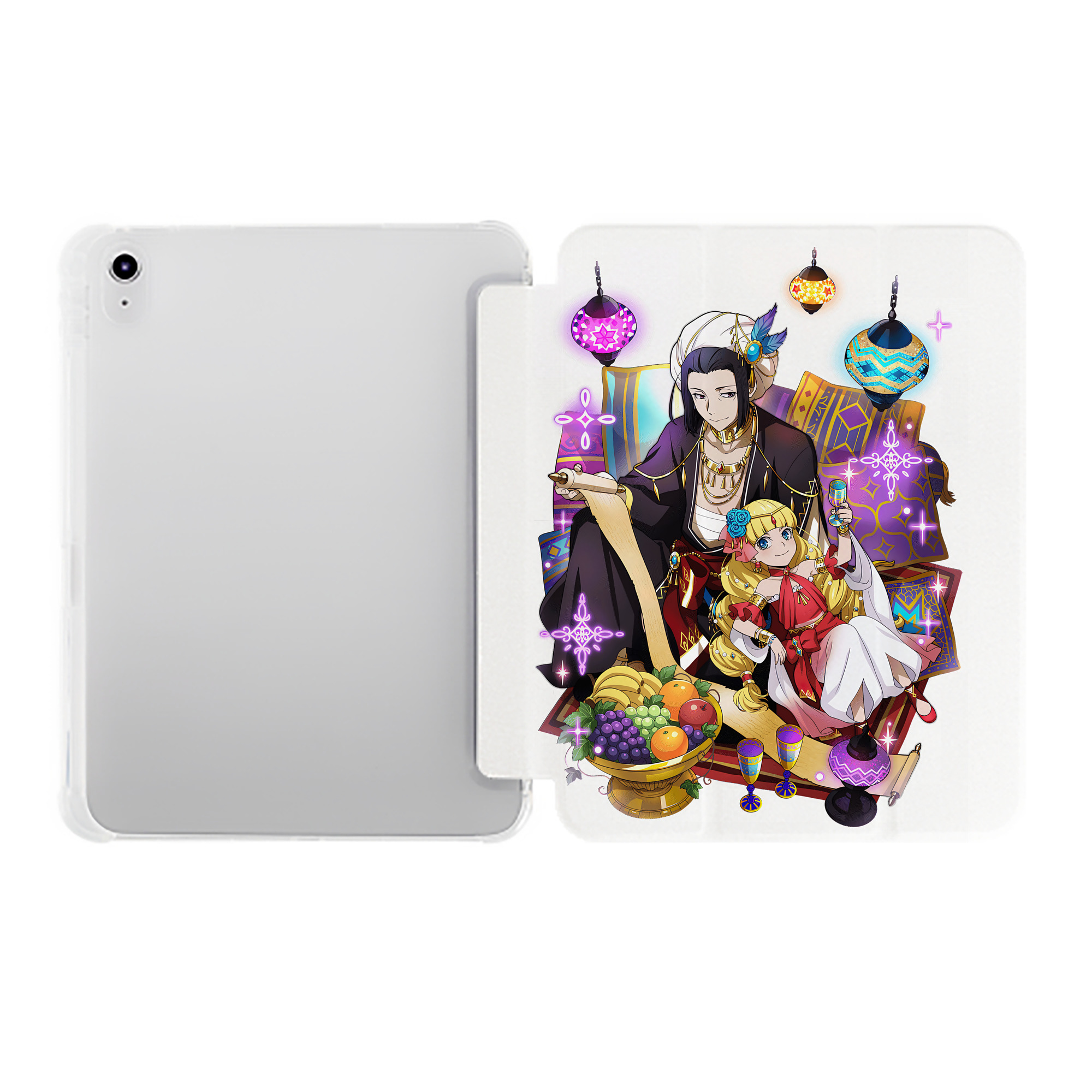 （画像用） 文豪ストレイドッグス Bungo Stray Dogs IPad ケース ペン収納付き 三つ折りスタンド PUレザー×シリコン 対応機種9.5/10.5/10.9インチ